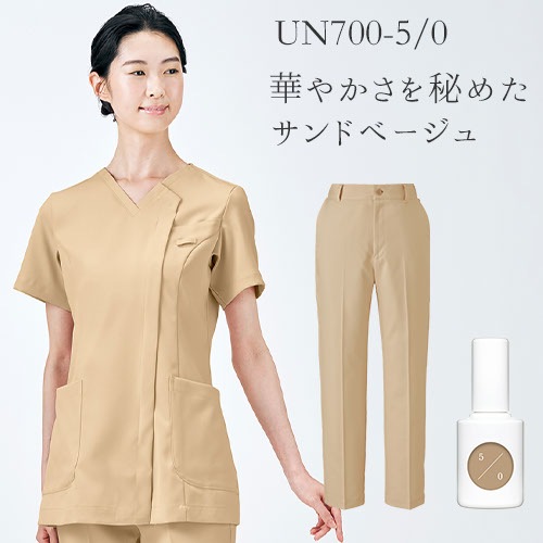 [ 特別価格 ]スクラブ 白衣 レディース 女性用 住商モンブラン uka パンツ UM700 医療 制服 ユニフォーム 看護師 ナース 病院 エステ 美容 歯医者 サロン おしゃれ かわいい 可愛い 医療用 ウカ きれい 透けにくい 動きやすい 人気 おすすめ