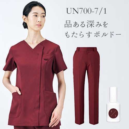 [ 特別価格 ]スクラブ 白衣 レディース 女性用 住商モンブラン uka パンツ UM700 医療 制服 ユニフォーム 看護師 ナース 病院 エステ 美容 歯医者 サロン おしゃれ かわいい 可愛い 医療用 ウカ きれい 透けにくい 動きやすい 人気 おすすめ