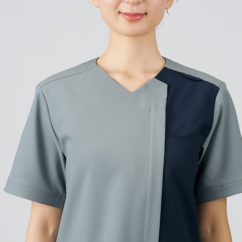 [ 特別価格 ]スクラブ 白衣 メンズ レディース 男女兼用 ユニセックス 住商モンブラン スクラブ 兼用 半袖 UM503 医療 制服 ユニフォーム 医者 医師 看護師 ナース 病院 おしゃれ かわいい 可愛い かっこいい