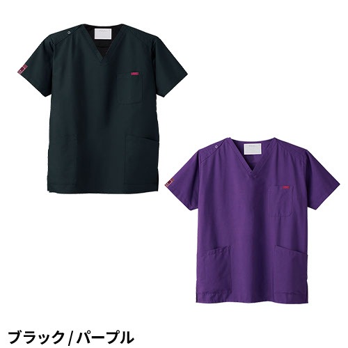 スクラブ 白衣 医療 PANTONE パントン ユニセックス 男女兼用 半袖 7000SC FOLK 医者 看護師 ナース ナース服 研修医 医療用 人気 制服 ユニフォーム シンプル ポケット 病院 介護 可愛い かわいい かっこいい おしゃれ 動きやすい