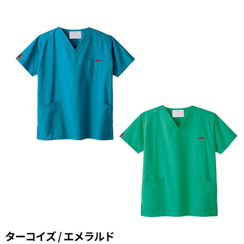 スクラブ 白衣 医療 PANTONE パントン ユニセックス 男女兼用 半袖 7000SC FOLK 医者 看護師 ナース ナース服 研修医 医療用 人気 制服 ユニフォーム シンプル ポケット 病院 介護 可愛い かわいい かっこいい おしゃれ 動きやすい