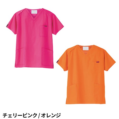 スクラブ 白衣 医療 PANTONE パントン ユニセックス 男女兼用 半袖 7000SC FOLK 医者 看護師 ナース ナース服 研修医 医療用 人気 制服 ユニフォーム シンプル ポケット 病院 介護 可愛い かわいい かっこいい おしゃれ 動きやすい