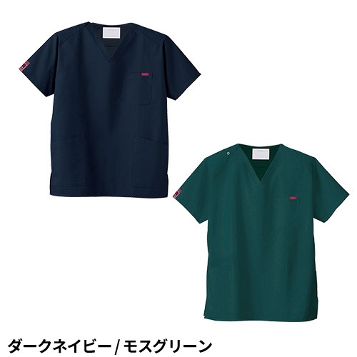 スクラブ 白衣 医療 PANTONE パントン ユニセックス 男女兼用 半袖 7000SC FOLK 医者 看護師 ナース ナース服 研修医 医療用 人気 制服 ユニフォーム シンプル ポケット 病院 介護 可愛い かわいい かっこいい おしゃれ 動きやすい