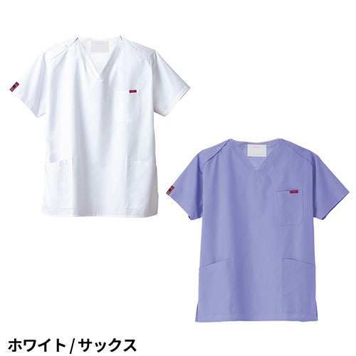 スクラブ 白衣 医療 PANTONE パントン ユニセックス 男女兼用 半袖 7000SC FOLK 医者 看護師 ナース ナース服 研修医 医療用 人気 制服 ユニフォーム シンプル ポケット 病院 介護 可愛い かわいい かっこいい おしゃれ 動きやすい