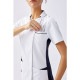 ケーシー 白衣 ジャケット レディース 女性用 ルコックスポルティフ le coq sportif レディースジャケット UQW1064 医療 制服 ユニフォーム 医者 医師 看護師 ナース 病院 横掛 おしゃれ かわいい 可愛い 動きやすい生地・縫製もしっかりで着心地がいい 医療用 上衣 医務衣 