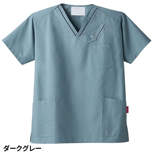 スクラブ 白衣 医療 PANTONE パントン ユニセックス 男女兼用 半袖 7003SC FOLK 医者 看護師 ナース ナース服 研修医 医療用 人気 制服 ユニフォーム シンプル ポケット 多い 病院 介護 可愛い かわいい かっこいい おしゃれ 動きやすい