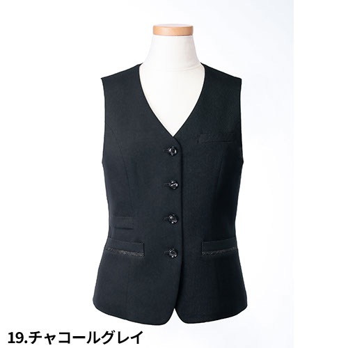 ベスト 事務服 医療事務 制服 ユニフォーム YAGI ヤギ ベスト U5320 おしゃれ かわいい 病院受付 クリニック オフィス ビジネス