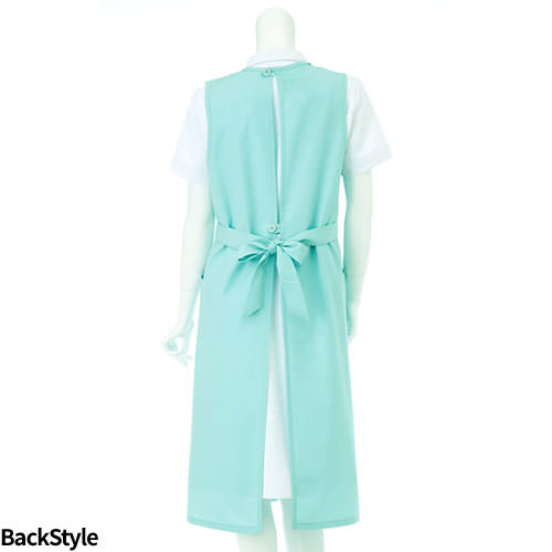 ナガイレーベン ケアガウン NO-1350 エプロン 介護 介護士 介護用 制服 ユニフォーム 汚れ防止 おしゃれ かわいい看護師 ナース 医療 医療用 保育士 訪問介護