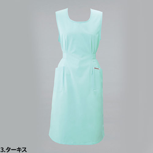 ナガイレーベン ケアガウン NO-1350 エプロン 介護 介護士 介護用 制服 ユニフォーム 汚れ防止 おしゃれ かわいい看護師 ナース 医療 医療用 保育士 訪問介護