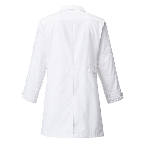 ドクターコート 白衣 1537PR メンズシングルコート ディッキーズ Dickies FOLK メンズ 男性用 長袖 ロング丈 医師 病院 薬剤師 薬局 医療用 制服 ユニフォーム 襟 ポケット 名入れ おしゃれ かっこいい おすすめ