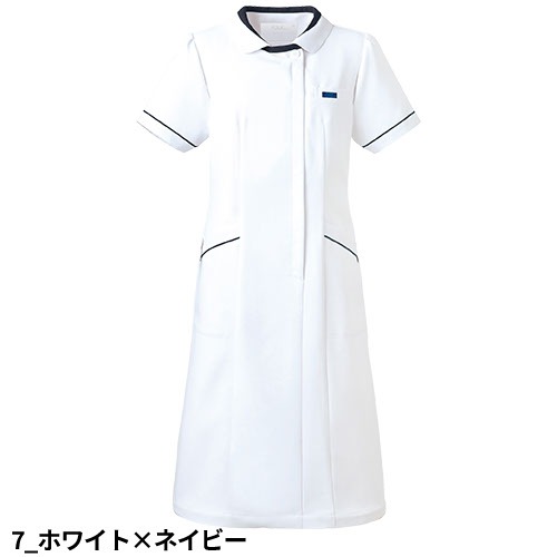 ワンピース 医療用 看護師 ナース ナース服 ナースウェア FOLK フォーク ワンピース 3015EW かわいい クリニック エステ サロン おしゃれ かわいい医療 制服 ユニフォーム 病院