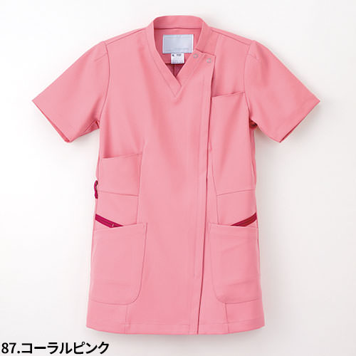 介護看護白衣スクラブピンク Vネック シャツ Mサイズ 介護看護白衣スクラブピンク Vネック シャツ Mサイズ レディース:V
