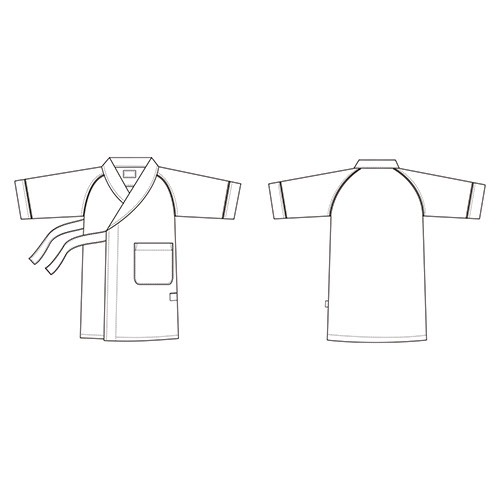 検診衣 ガウン FOLK フォーク 7021SK 病衣 入院着 患者衣 患者着 上衣 ユニセックス 男女兼用 じんべい 甚平 パジャマ 検査 検診 健康診断 入院 患者 院内着 病院 介護 楽 おしゃれ かわいい 可愛い かっこいい