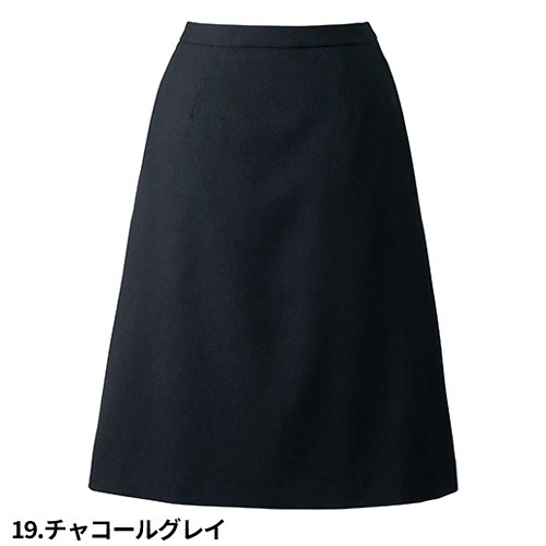 スカート 事務服 医療事務 制服 ユニフォーム YAGI ヤギ Aラインスカート U9321 おしゃれ かわいい 病院受付 クリニック オフィス ビジネス