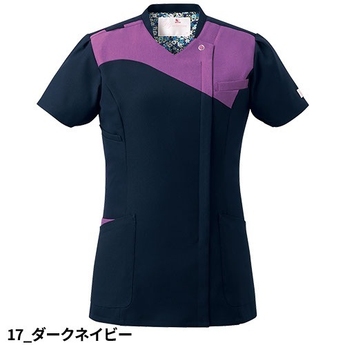 スクラブ 白衣 レディース 女性用 ワコール FOLK フォーク レディス