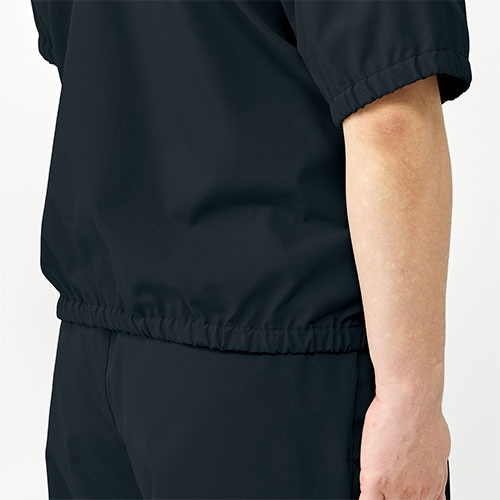 ファスナースクラブ 半袖 白衣 DOM-0024 男女兼用 ユニセックス unite ユナイト チトセ 医師 医者 看護師 ナース ナース服 研修医 医療 人気 手術衣 ジップスクラブ ストレッチ 伸びる 制服 ユニフォーム 病院 介護 可愛い かわいい おしゃれ 動きやすい