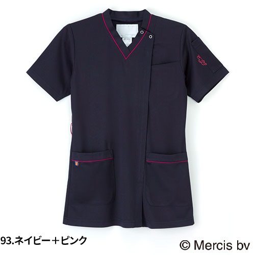 プ-さん　白衣*スクラブ＊ナース服 スクラブ(男女兼用) オンワード HS-8111 白衣・診察衣・ナース服