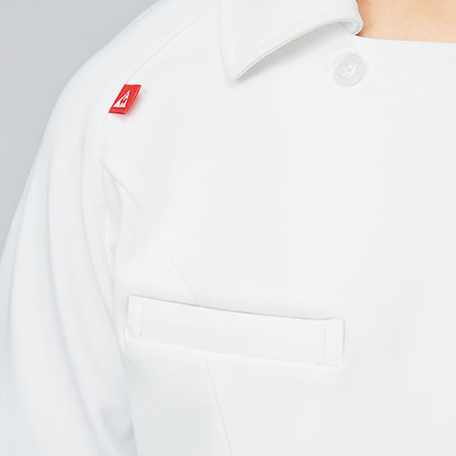 チェックテープ ワンピース 白衣 ナース服 UQW0014 ルコック 