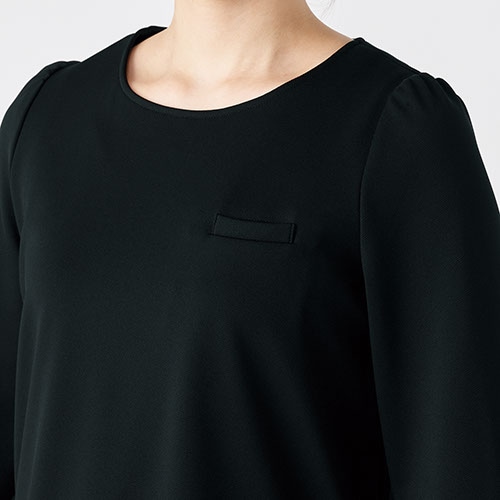 チュニック 白衣 医療用 看護師 ナース unite ユナイト チトセ フリルトップス（七分袖） FR-0005 かわいい クリニック エステ サロン おしゃれ かわいい医療 制服 ユニフォーム 病院