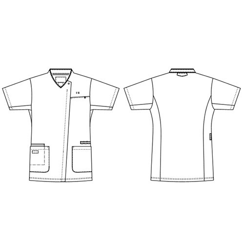 スクラブ 白衣 メンズ レディース 男女兼用 ユニセックス ナガイレーベン 男女兼用スクラブ MFC-5862、MFD-5867 医療 制服 ユニフォーム 医者 医師 看護師 ナース 病院 おしゃれ かわいい 可愛い かっこいい医療用 前開き ファスナー クリニック