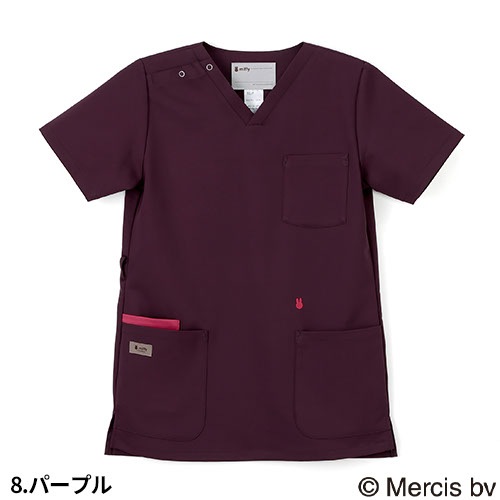 スクラブ 白衣 メンズ レディース 男女兼用 ユニセックス ナガイレーベン 男女兼用スクラブ MFC-5817 医療 制服 ユニフォーム 医者 医師 看護師 ナース 病院 おしゃれ かわいい 可愛い かっこいい医療用 かぶりタイプ プルオーバー クリニック