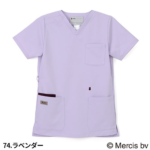 スクラブ 白衣 メンズ レディース 男女兼用 ユニセックス ナガイレーベン 男女兼用スクラブ MFC-5817 医療 制服 ユニフォーム 医者 医師 看護師 ナース 病院 おしゃれ かわいい 可愛い かっこいい医療用 かぶりタイプ プルオーバー クリニック