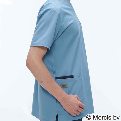 スクラブ 白衣 メンズ レディース 男女兼用 ユニセックス ナガイレーベン 男女兼用スクラブ MFC-5817 医療 制服 ユニフォーム 医者 医師 看護師 ナース 病院 おしゃれ かわいい 可愛い かっこいい医療用 かぶりタイプ プルオーバー クリニック