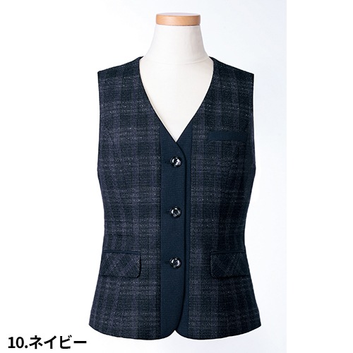ベスト 事務服 医療事務 制服 ユニフォーム YAGI ヤギ ベスト U5324 おしゃれ かわいい 病院受付 クリニック オフィス ビジネス