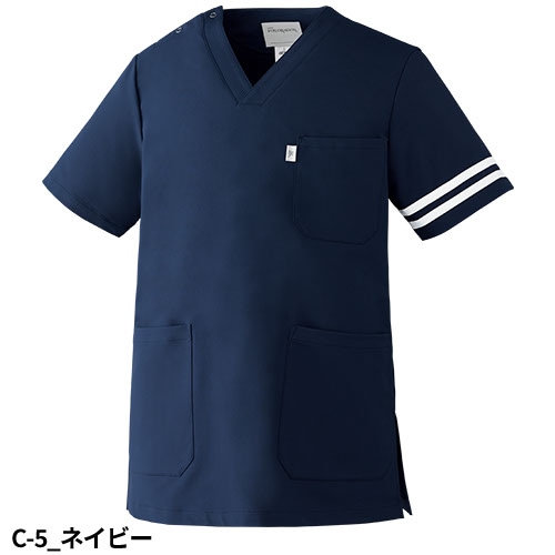 スクラブ 白衣 メンズ レディース 男女兼用 ユニセックス unite ユナイト チトセ スクラブ［兼用］ FR-0007 医療 制服 ユニフォーム 医者 医師 看護師 ナース 病院 おしゃれ かわいい 可愛い かっこいい医療用 手術衣 オペ着 クリニック