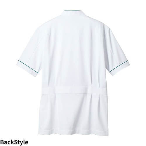 メンズ 医務衣 半袖 白衣 ジャケット ケーシー 253-10 253-11 男性用