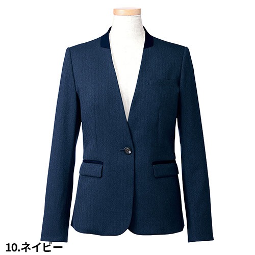 ジャケット 事務服 医療事務 制服 ユニフォーム YAGI ヤギ ジャケット U2221 おしゃれ かわいい 病院受付 クリニック オフィス ビジネス