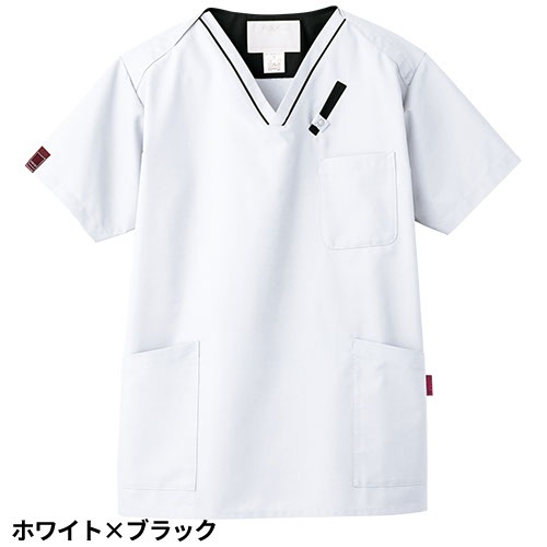 スクラブ 白衣 医療 PANTONE パントン ユニセックス 男女兼用 半袖 7042SC FOLK 医者 看護師 ナース ナース服 研修医 医療用 人気 制服 ユニフォーム ポケット 多い 病院 小児科 介護 可愛い かわいい かっこいい おしゃれ 動きやすい