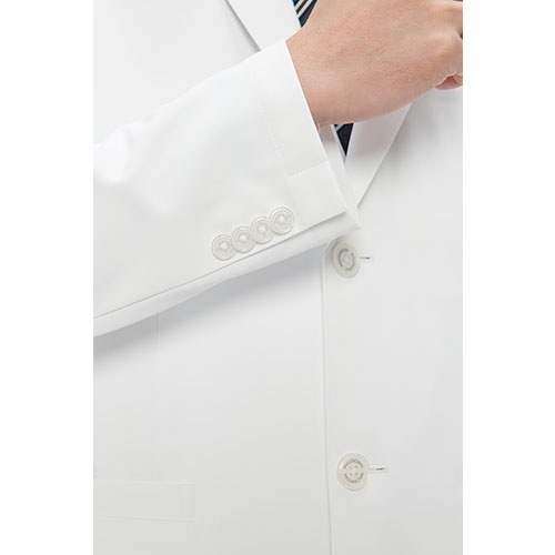 MP メンズ ドクターコート 白衣 男性 男性用 ナガイレーベン MPW-3900 医者 医師 薬剤師 研修 研修医 制服 ユニフォーム 病院 実験 実験衣 実習 実習衣 診察衣 研究 制菌 制電 おしゃれ かっこいい