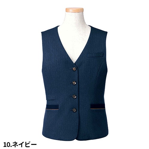 ベスト 事務服 医療事務 制服 ユニフォーム YAGI ヤギ ベスト U5220 おしゃれ かわいい 病院受付 クリニック オフィス ビジネス