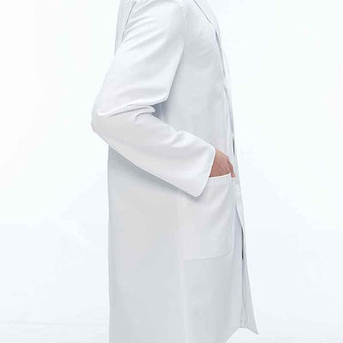 ドクターコート 白衣 メンズ 男性用 ナガイレーベン 男子シングル診察衣 JY-3400 医師 薬剤師 医療 制服 ユニフォーム 病院 おしゃれ かっこいい プロ仕様診察衣 実習衣 クリニック