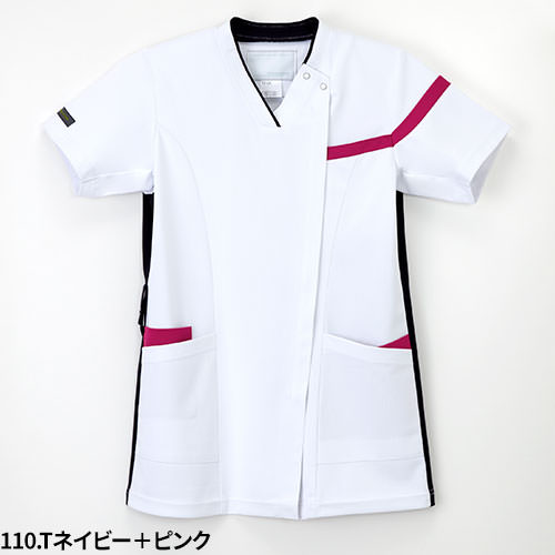 スクラブ 白衣 医療 RF-5162 LX-4162 ナガイレーベン Naway ユニセックス 男女兼用 半袖 医者 看護師 ナース ナース服 研修医 医療 人気 手術衣 前開き ポケット 涼しい 制服 ユニフォーム 病院 介護 可愛い かわいい かっこいい おしゃれ
