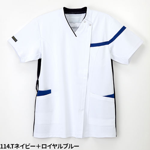 スクラブ 白衣 医療 RF-5162 LX-4162 ナガイレーベン Naway ユニセックス 男女兼用 半袖 医者 看護師 ナース ナース服 研修医 医療 人気 手術衣 前開き ポケット 涼しい 制服 ユニフォーム 病院 介護 可愛い かわいい かっこいい おしゃれ