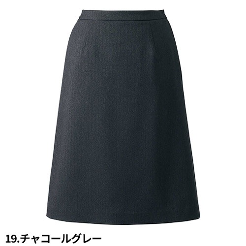 スカート 事務服 医療事務 制服 ユニフォーム YAGI ヤギ Aラインスカート U9221 おしゃれ かわいい 病院受付 クリニック オフィス ビジネス