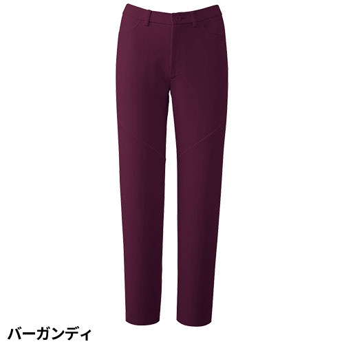 スリムストレートパンツ スクラブ パンツ HI301 ワコール FOLK レディース 女性用 白衣 ズボン 医療 介護 人気 制服 ユニフォーム 医師 看護師 ストレッチ スリム 細見え 病院 おしゃれ かわいい 可愛い 動きやすい