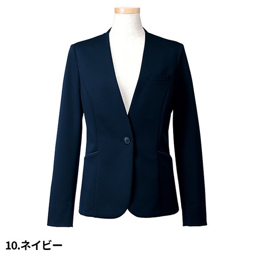 ジャケット 事務服 医療事務 制服 ユニフォーム YAGI ヤギ リラクシージャケット U2223 おしゃれ かわいい 病院受付 クリニック オフィス ビジネス