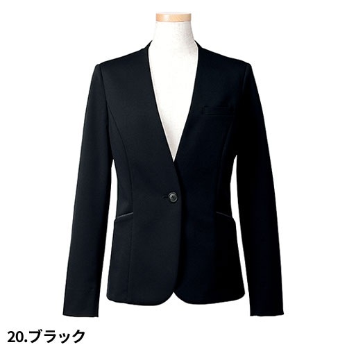 ジャケット 事務服 医療事務 制服 ユニフォーム YAGI ヤギ リラクシージャケット U2223 おしゃれ かわいい 病院受付 クリニック オフィス ビジネス