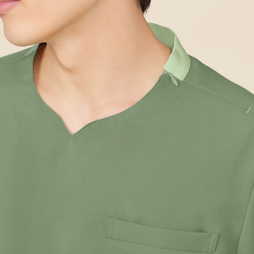 スクラブ 白衣 メンズ レディース 男女兼用 ユニセックス Lohapi ユニセックススクラブ UP15505 医療 制服 ユニフォーム 医者 医師 看護師 ナース 病院 おしゃれ かわいい 可愛い かっこいい医療用 手術衣 オペ着 クリニック