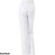 パンツ LX-4013 白衣 ズボン ナガイレーベン ユニセックス 男女兼用 白パンツ 白ズボン 医療 介護 人気 制服 ユニフォーム 医師 医者 看護師 ナース ファスナー ウエストゴム 病院 おしゃれ かわいい 可愛い かっこいい