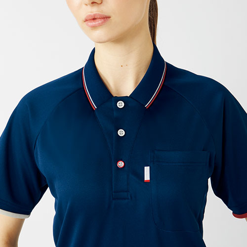 メール便対応】ポロシャツ UZL3083 ルコックスポルティフ 介護 ケア