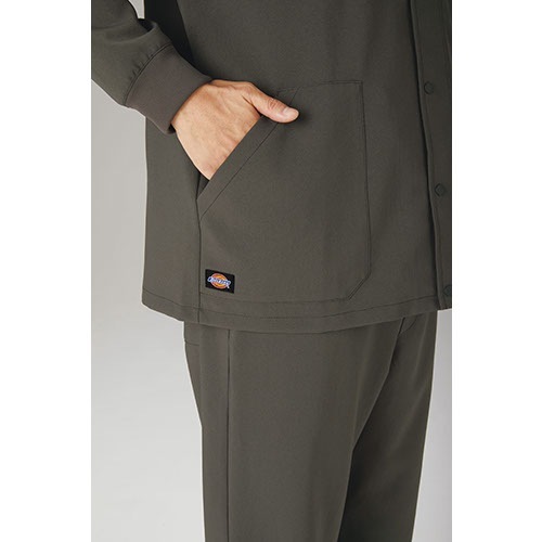 ジャケット 白衣 ブルゾン 9006SC ケーシー ディッキーズ Dickies FOLK 医療 襟なし メンズ レディース 男女兼用 ユニセックス 長袖 医者 看護師 ナース ポケット 病院 小児科 介護 訪問看護 人気 かわいい 可愛い かっこいい おしゃれ おすすめ