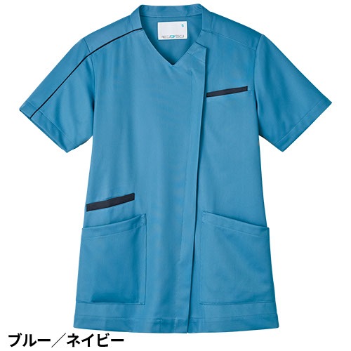 スクラブ 白衣 メンズ レディース 男女兼用 ユニセックス 住商モンブラン スクラブ 兼用 半袖 MS003-0183、MS003-2283、MS003-3283、MS003-6183、MS003-7273、MS003-8391 医療 制服 ユニフォーム 医者 医師 看護師 ナース 病院 おしゃれ かわいい 可愛い かっこいい医療用 