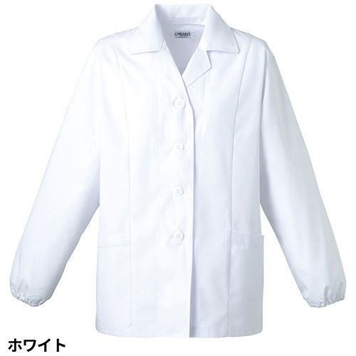 女子衿付白衣長袖 C200 FOLK フォーク 白衣 レディース 女性用 診察衣 実習衣 病院 医療 医者 ドクター 看護師 ナース 介護 介護士 薬剤師 制服 ユニフォーム おしゃれ かわいい 可愛い