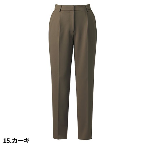 パンツ ズボン 事務服 医療事務 制服 ユニフォーム YAGI ヤギ テーパードパンツ U7225P おしゃれ かわいい 病院受付 クリニック オフィス ビジネス