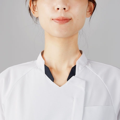 スクラブ 白衣 レディース 女性用 住商モンブラン ジャケット レディス 半袖 MJ500-0173、MJ500-0183、MJ500-7273、MJ500-8333 医療 制服 ユニフォーム 医者 医師 看護師 ナース 病院 おしゃれ かわいい 可愛い医療用 手術衣 オペ着 クリニック