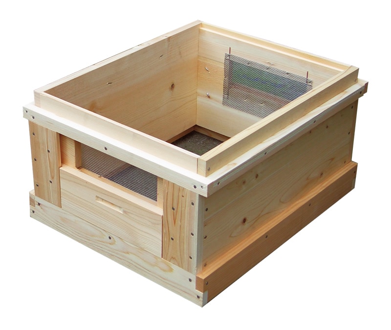 蜂巣箱用、継箱2段 完成品 継箱(窓付き)の通販 | すべての商品 | 間室養蜂場